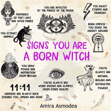 Indications you were born a witch